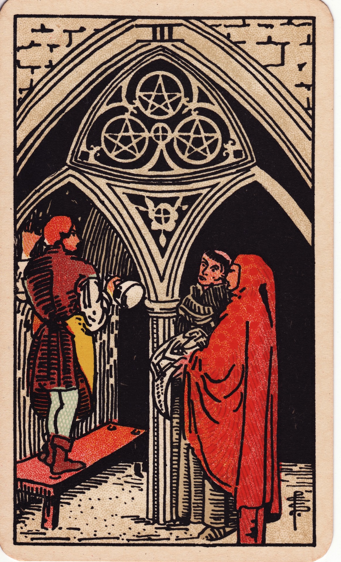 Upside Down 3 Of Pentacles Meaning